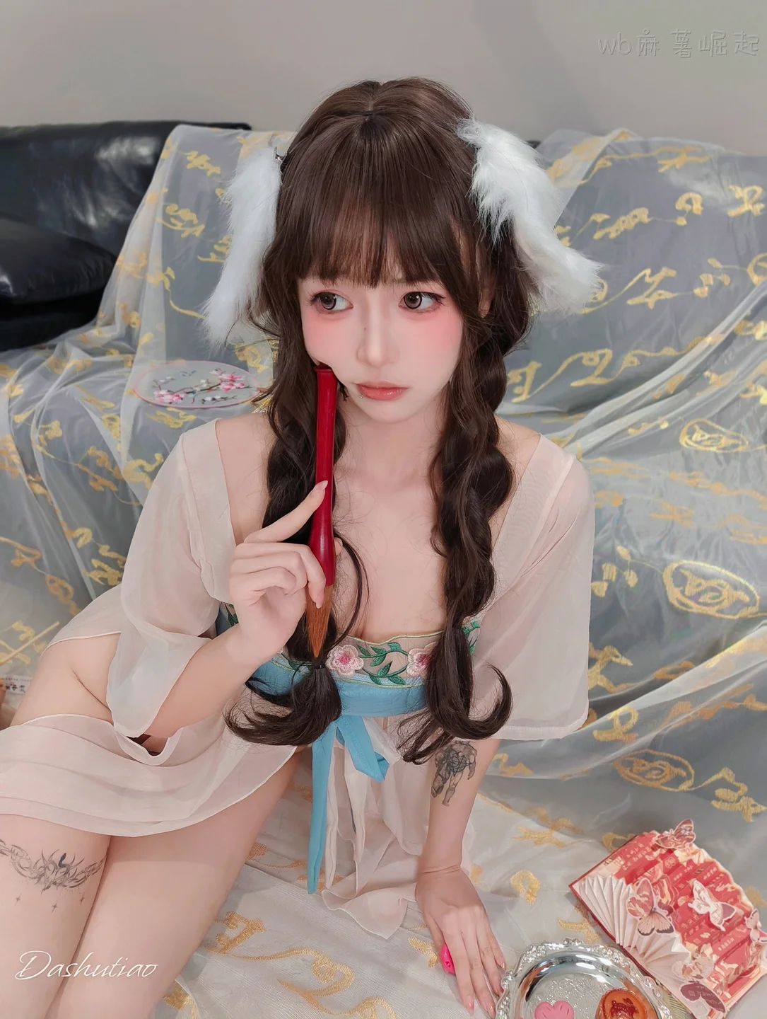 麻薯大王 - No.012 中秋小兔 [60P-392MB] tg@simisebaisi 【丝足阁】005.webp